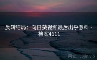 反转结局：向日葵视频最后出乎意料 · 档案4611