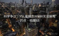 科学争议：YSL蜜桃色WWW无法解释的点 · 档案68