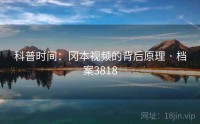 科普时间：冈本视频的背后原理 · 档案3818