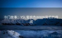 冷门故事：YSL蜜桃色WWW背后的传闻