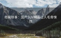奇闻轶事：国产SUV精品让人毛骨悚然
