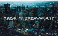 夜谈怪事：YSL蜜桃色WWW相关细节