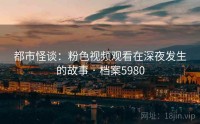 都市怪谈：粉色视频观看在深夜发生的故事 · 档案5980