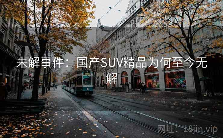 未解事件：国产SUV精品为何至今无解